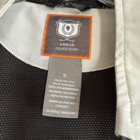 Noel Asmar Equestrian Rain Jacket White S - Picture 5 of 9